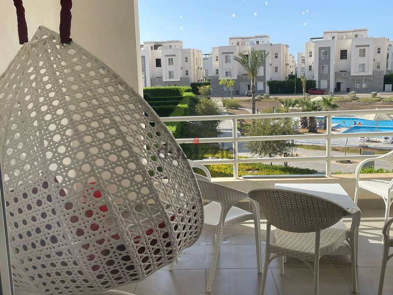 Chalet 144m for sale in Amwaj North Coast with furniture & appliances شاليه للبيع في أمواج الساحل الشمالي 1