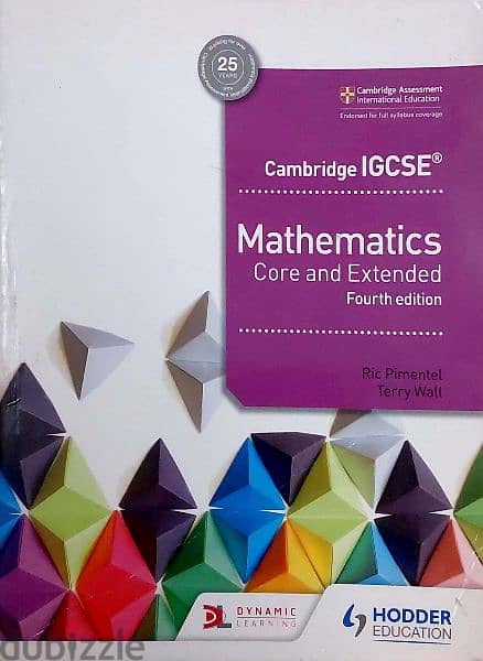 IGCSE Mathematics textbook by Ric Pimentel Fourth edition 0