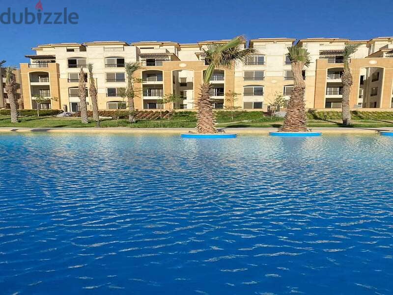 With a cash discount,  own a apartment with a private garden of 112 meters, Ready to move in the heart of New Cairo - Stone Residence 2