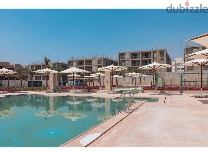 Apartment for sale, View Landscape, 178 sqm fully finished, with air conditioners, in Fifth Square Al Marasem Compound 1