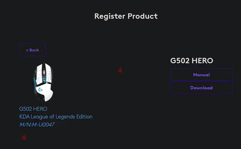 موس جيمينج من لوجتيك G502 K/DA Hero League of Legends 2