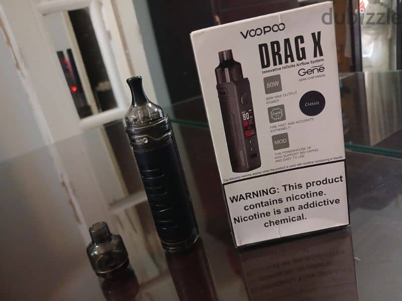 Voopoo Drag X with 3 batteries and 2 tanks 0