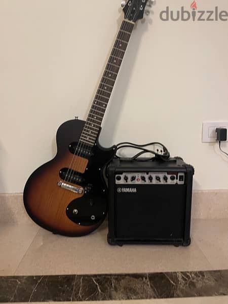 Electric Guitar and amplifier with case 1