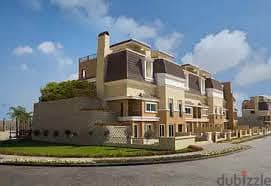 للبيع S Villa ممتازة بسعر لقطة جدا وبتقسيط للبيع في كمبوند سراي Sarai 3