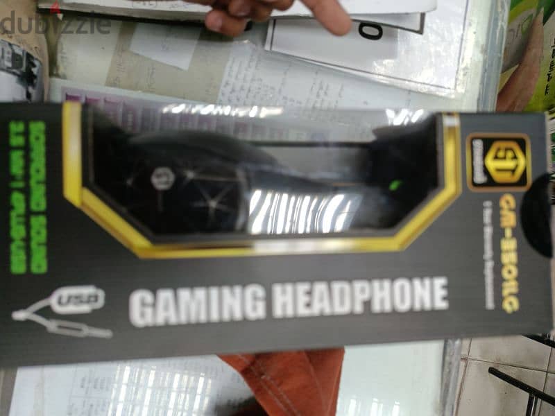 سماعه Gaming headphone gm3501lG 1