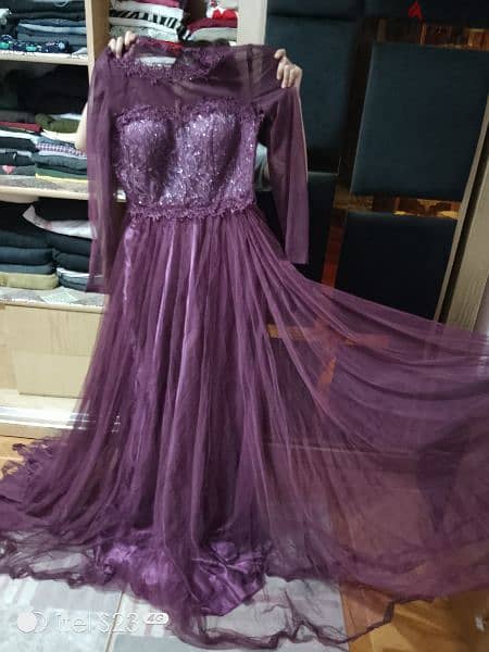فستان سواريه يلبس لحد ٥٥ كيلو 1