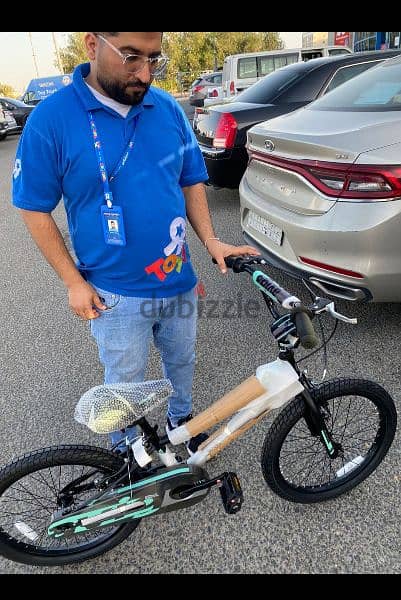 دراجة جديدة لسة فى الكرتون للبيع مشتراة تويز اراص من السعودية مقاس 20 3