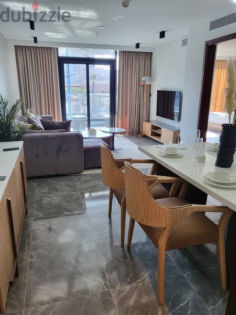 apartment fully finished with ACs ,furnished ,Marriott Residence Heliopolis, Almazah  شقة فندقية متطشبة بالتكيفات والفرش ,ماريوت ريزيدنسز 5