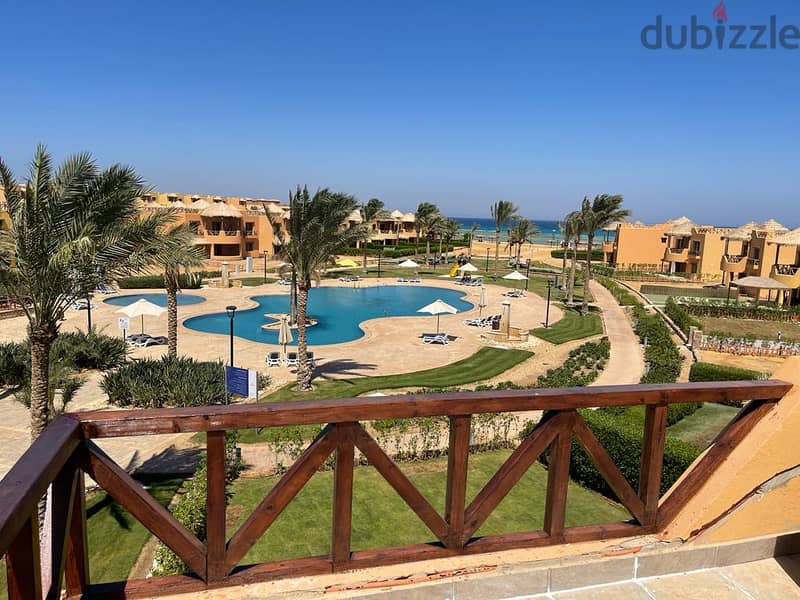 Villa  403m with immediate delivery, facing north with a distinctive landscape view overlooking a swimming pool in Mountain View Sokhna 1. 11
