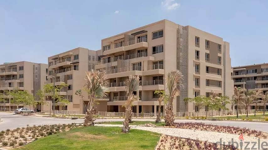 Apartment 166 meters. Immediate delivery. Facing north view landscaped in Capital Gardens by Palm Hills. 1