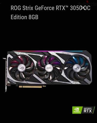 Asus ROG Strix GeForce RTX™ 3050 OC Edition 8GB