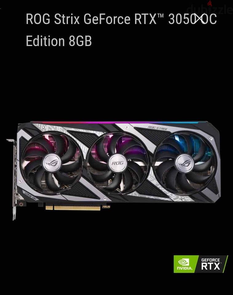 Asus ROG Strix GeForce RTX™ 3050 OC Edition 8GB 0