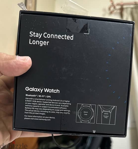 galaxy watch 4 - 46mm - Bluetooth - WiFi - GPS - Android -IOS 0