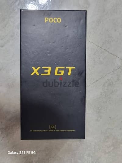 POCO x3 GT بوكو اكس٣ جي تي