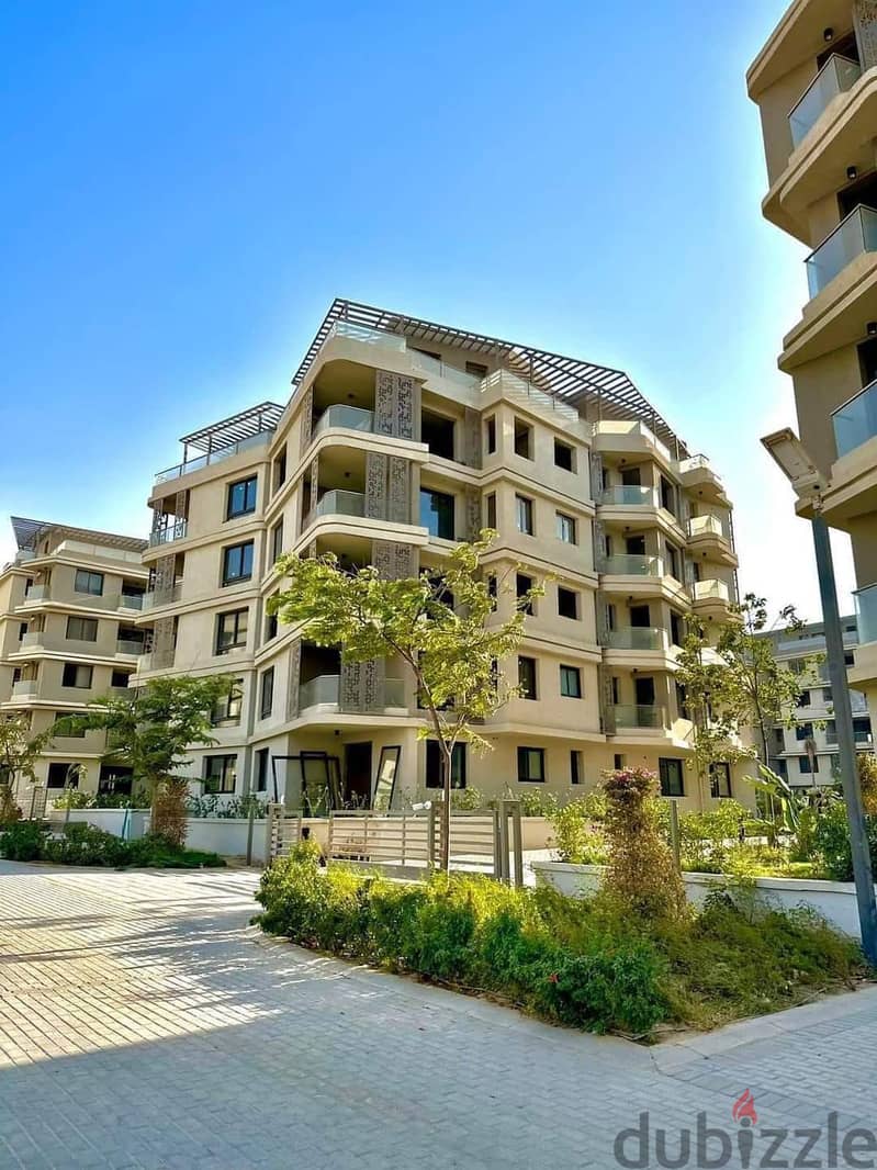 4-bedroom apartment for sale in October, fully finished, in Badya Palm Hills 0
