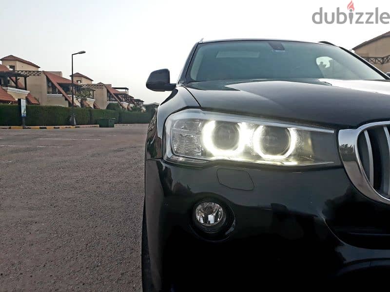 X3 excellent condition face lift 3.0 twin turbo all fabricفابريكا كلها 8