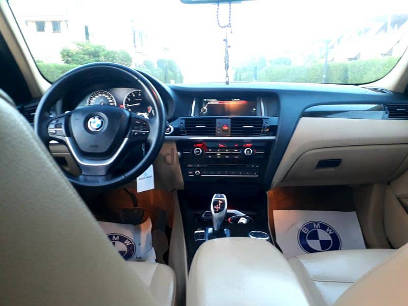 X3 excellent condition face lift 3.0 twin turbo all fabricفابريكا كلها 14