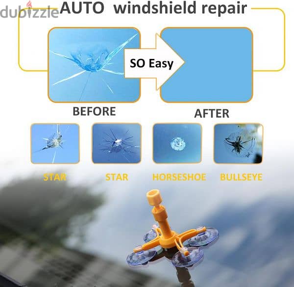 Windshield معالج شروخ زجاج السيارة 2