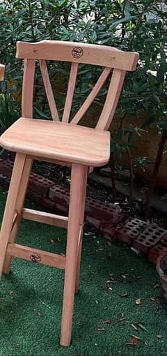 للبيع كرسي خشب ارتفاع 80 سم