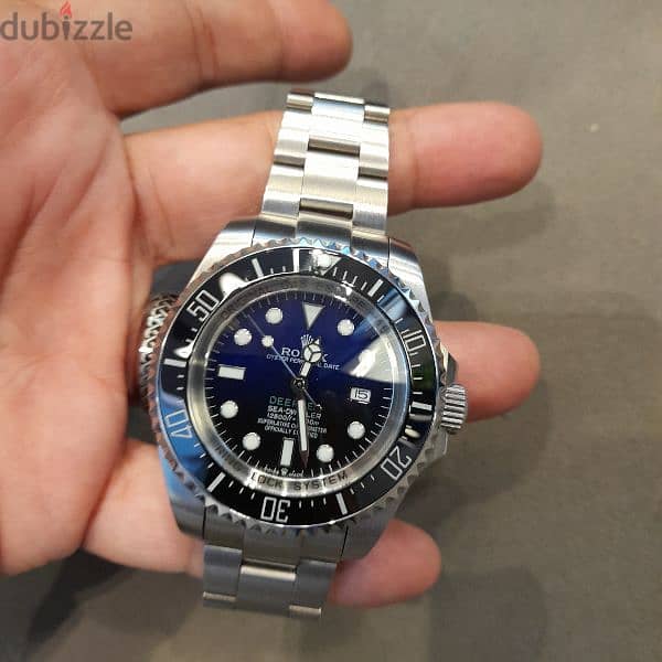 Rolex collections mirror original deep sea dweller  bleu 1