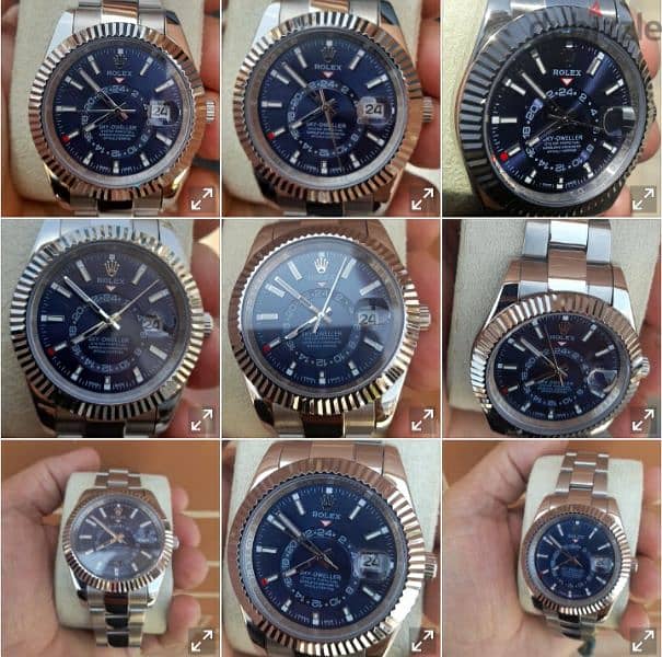 Rolex collections mirror original 
Sky  dweller blue dial 3