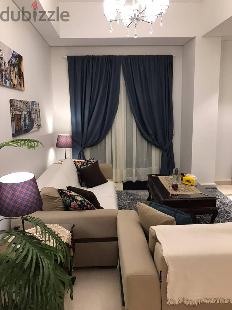 studio 90m fully furnished for rent in mivida avenues New Cairo 7