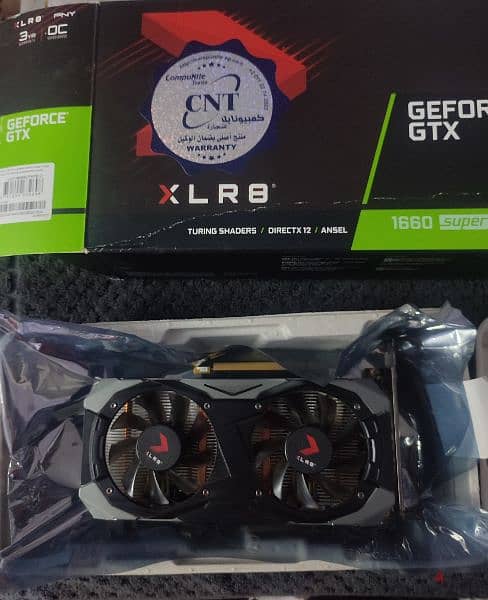 PNY GeForce GTX 1660 SUPER 6GB XLR8 Gaming Overclocked Edition 1