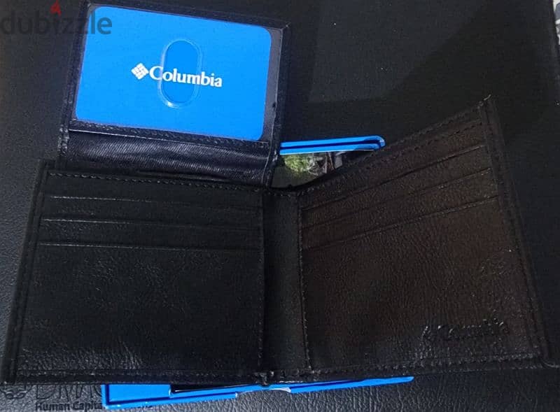 محفظة جلد رجالى columbia جديدة Columbia men wallet 2