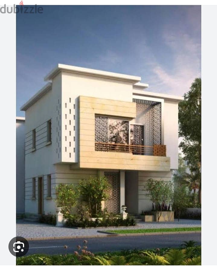 The last villa for sale in Sheikh Zayed at the old price with a swimming pool next to Palm Hills Direct on Dahshur Road 2