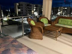 Ready to Move Fully Finished Chalet with Spacious Terrace in Prime Marina 2 Marassi Location for Sale! 0