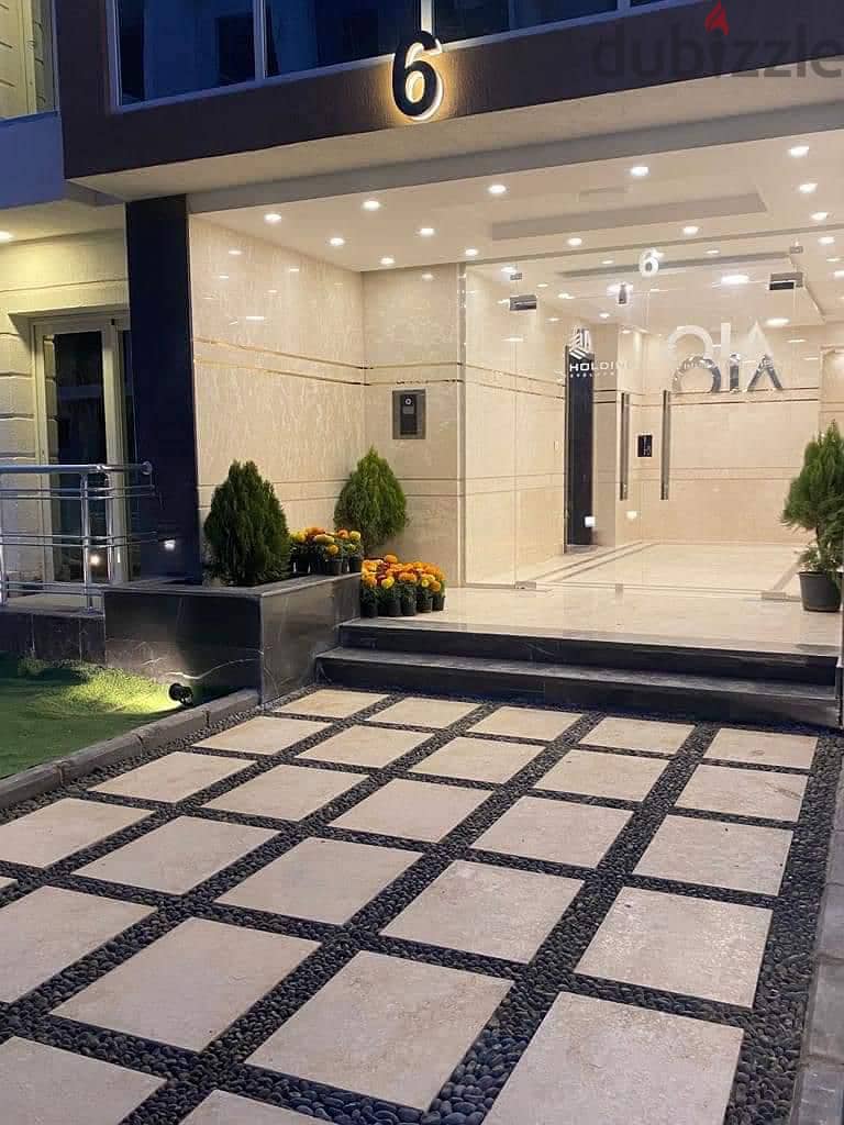 15% discount and immediate receipt of your 192 sqm apartment in the Oia Compound in the Administrative Capital in the R7 District on the Investors Axi 9