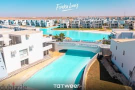 For sale with 10 year installments fully finished double view chalet in Fouka Bay Ras El Hekma North Coast 0