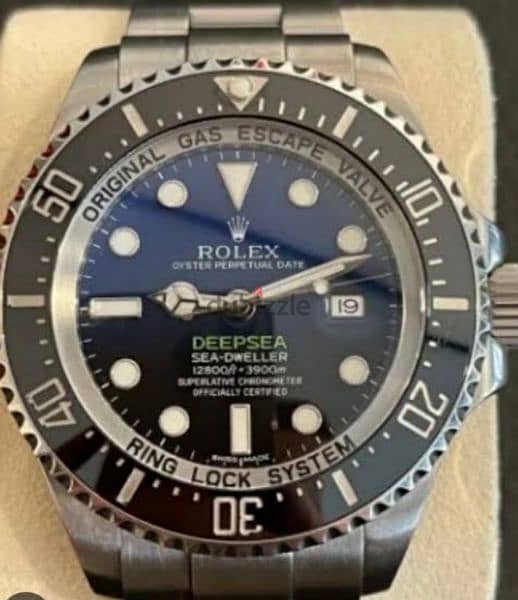 Rolex collections mirror original 
Deep sea dweller blue 18