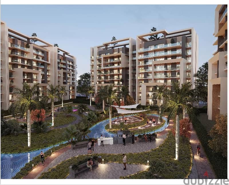 City Oval Apartment 165 meters for sale in installments up to 10 years without interest and a dp starting from 10% in new Capital, city oval compound 10
