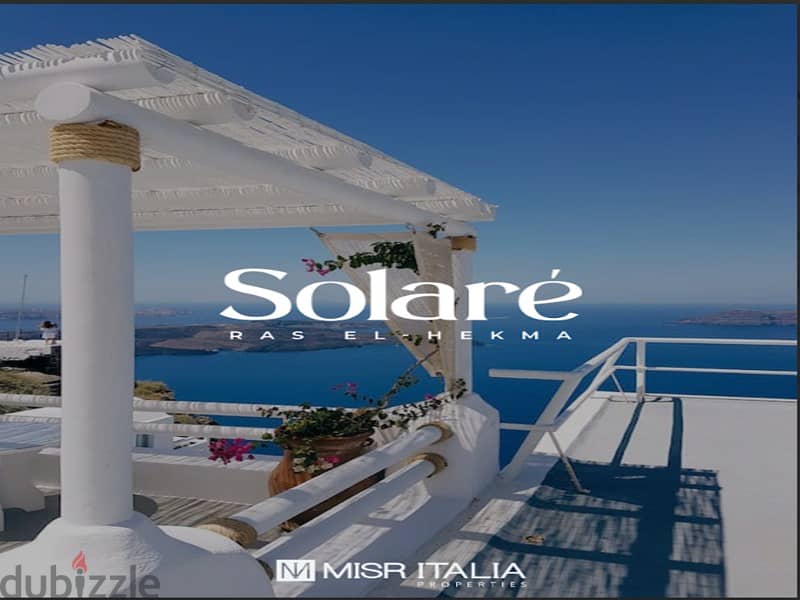 Chalet with private garden and 5% down payment in Ras El Hekma with Misr Italia, fully finished and equal installments | Solare 10
