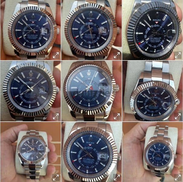 Rolex collections mirror original 
Sky dweller blue dial 9