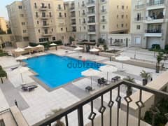 Apartment for sale in Mivida Compound in a prime location overlooking a prime location and swimming pool - شقة للبيع   في كمبوند ميفيدا بموقع مميز 0