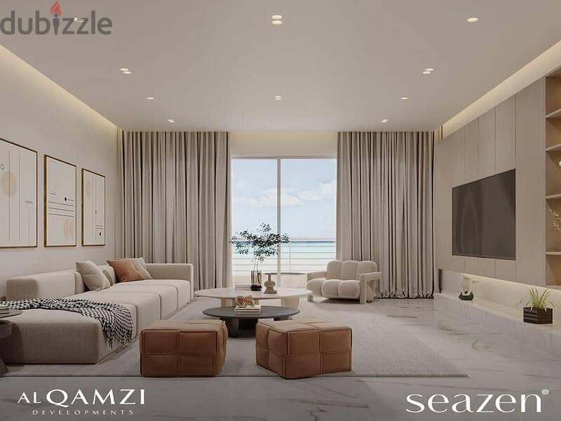 With only 10% down payment, own your chalet with a garden in Seazen Sidi Abdel Rahman Fully finished with kitchen and AC | View on the lagoon 20