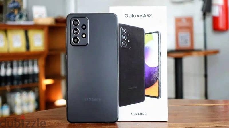 Samsung galaxy a52 Black 1
