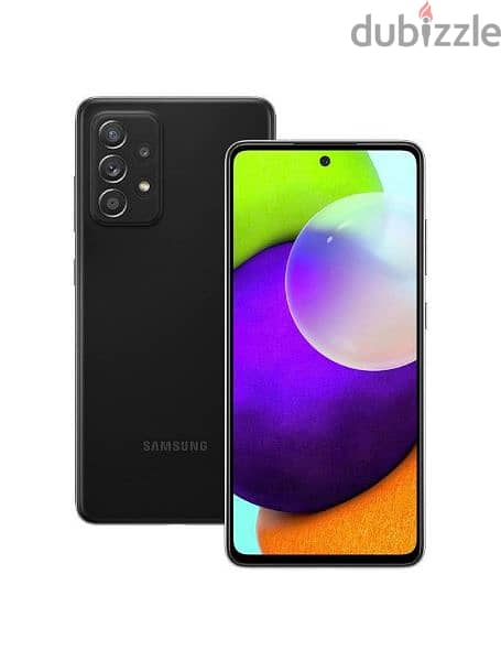 Samsung galaxy a52 Black 3