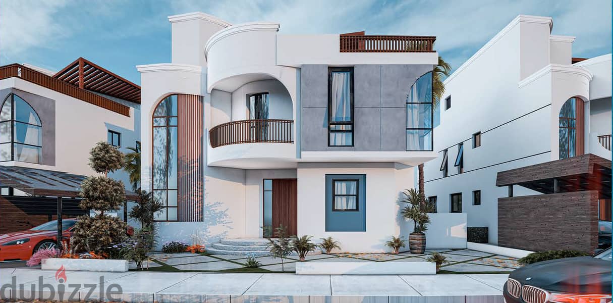 Pay in installments at your convenience over 7 years and own a Twin House 363m at an amazing price in Selio compound in the heart of Sheikh Zayed 6