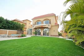 For Rent Villa View Lakes and Golf in Compound Mirage City 0