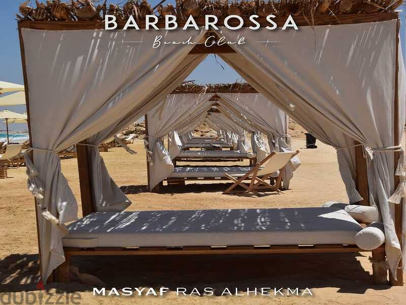 With only 5% down payment, I own a fully finished penthouse with a roof in Ras Al-Hekma in Masyaf 40% cash discount | View directly on the lagoon 11