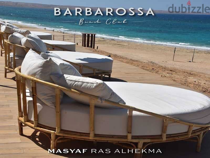With only 5% down payment, I own a fully finished penthouse with a roof in Ras Al-Hekma in Masyaf 40% cash discount | View directly on the lagoon 12