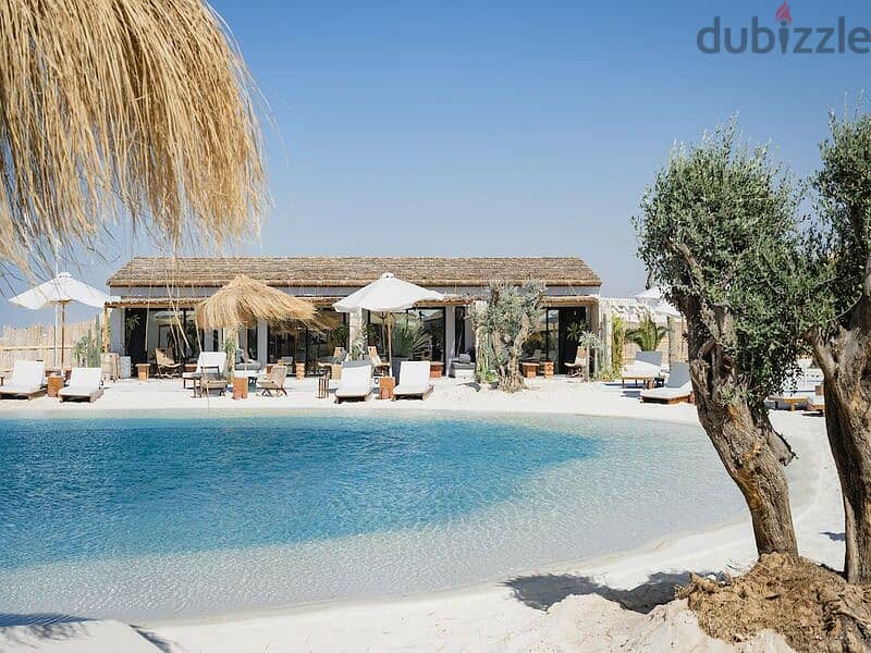 With only 5% down payment, a fully finished chalet for sale in Ras Al-Hekma in Masyaf | 40% cash discount | View directly on the lagoon 25