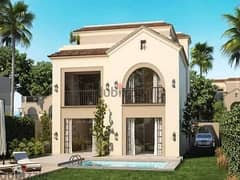 Standalone Villa for Sale in Sarai New Cairo on 8 years of installments 0