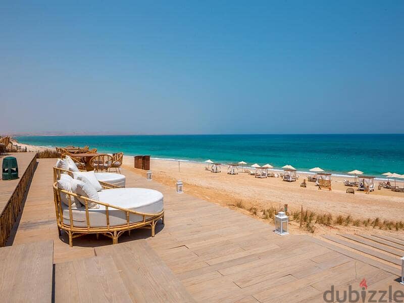 Penthouse with roof in Ras Al Hekma, Masyaf, with only 5% down payment View directly on the lagoon 40% cash discount 8