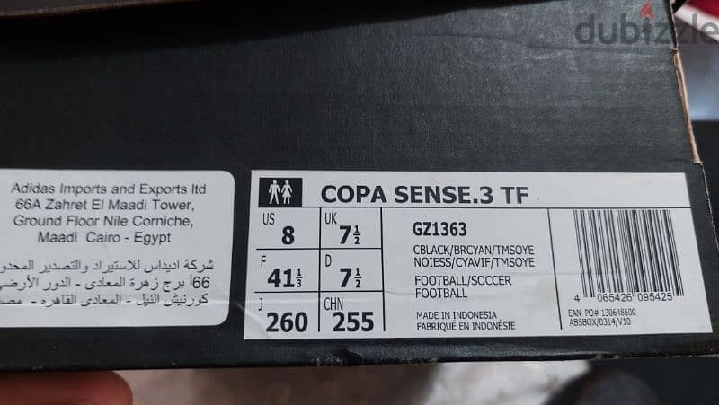 Original Adidas Football Boots جزمة كورة ⅓ 41 2