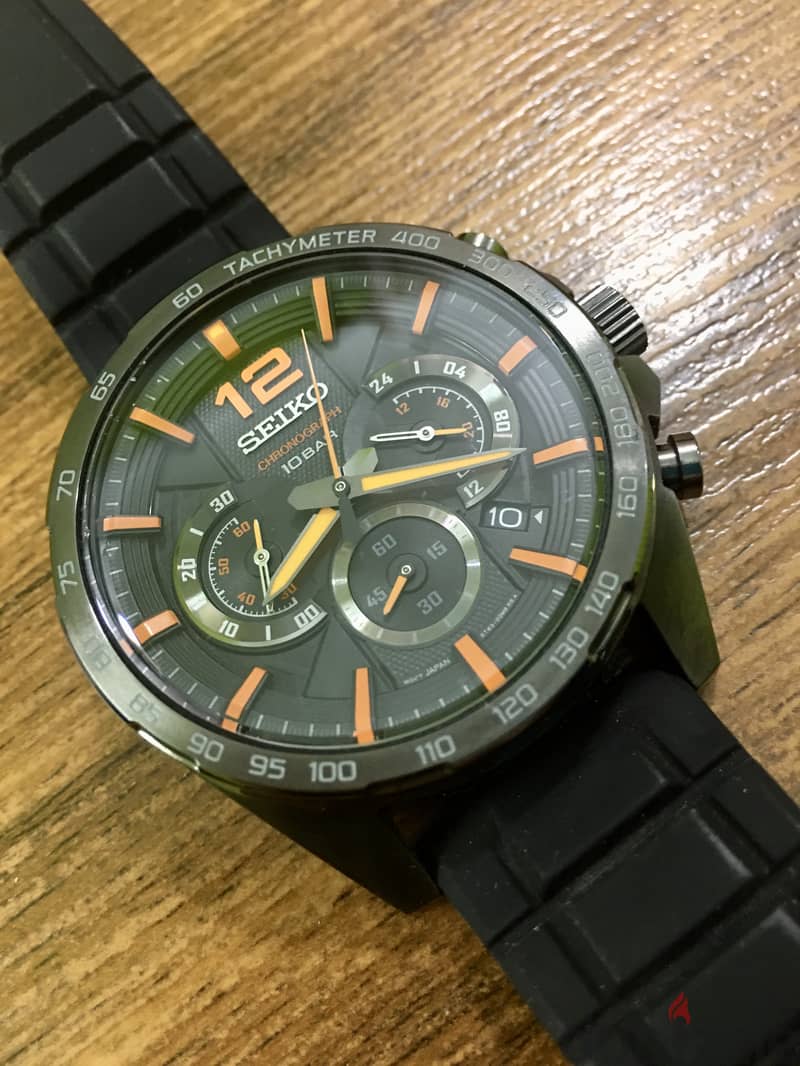 ساعة سيكو جديدة أصلية لم تستعمل Seiko SSB351P1 4