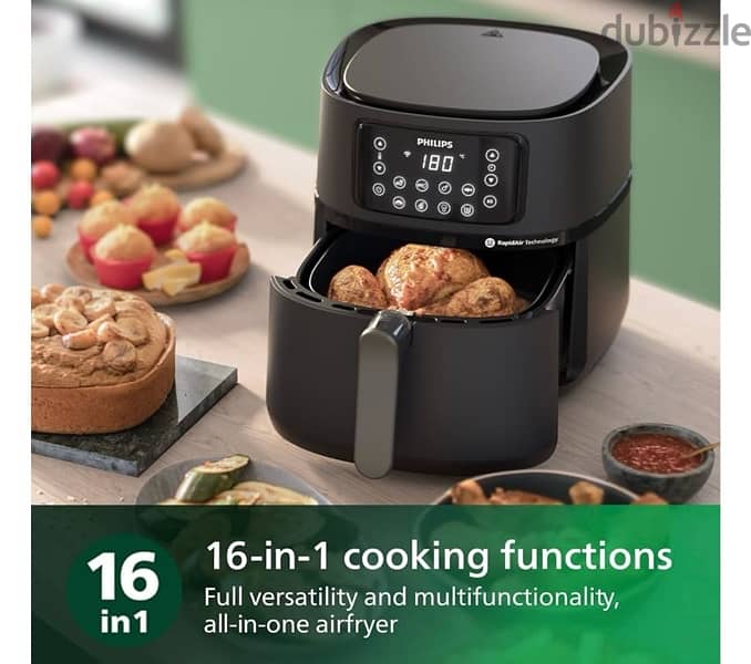 Philips Airfryer 5000 Series XXL, 7.2L (1.4Kg) - 6 portions 2